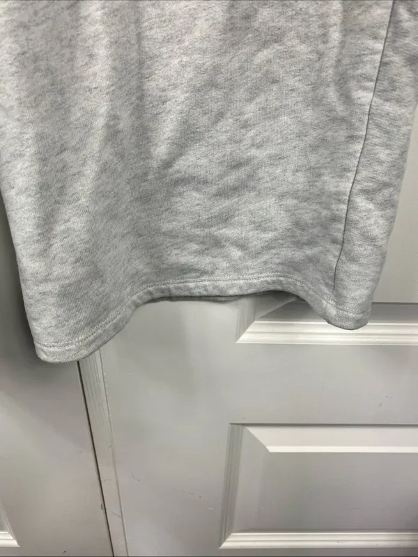 Hollister Ultra High-Rise Wide Leg Fleece Sweatpants Fleece Gray NYC Pockets SM - Image 5