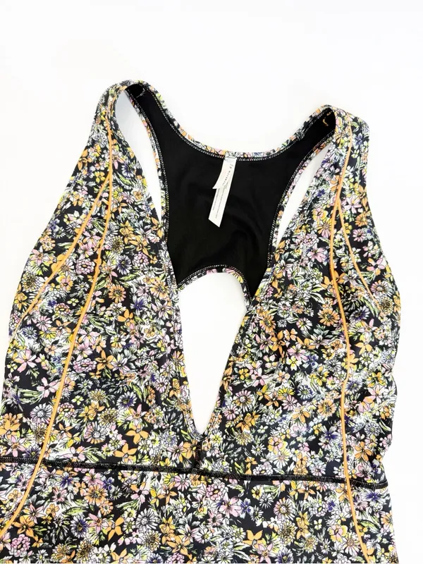 Free People Movement Eden Performance Onesie Ditsy Floral Print Romper - Image 7