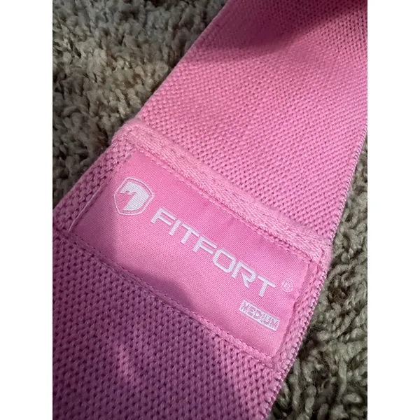 3 Pc‎ Resistance Bands Set Fitfort Medium Heavy AzureLife Light Exercise Loop - Image 5