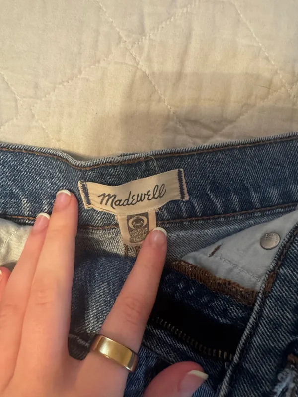 Madewell The Perfect Jean Shorts - Image 4