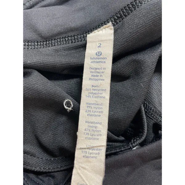 Lululemon Speed Strive Multi Black Yoga Gym Athletic Activewear Running Shorts 2 - Image 5