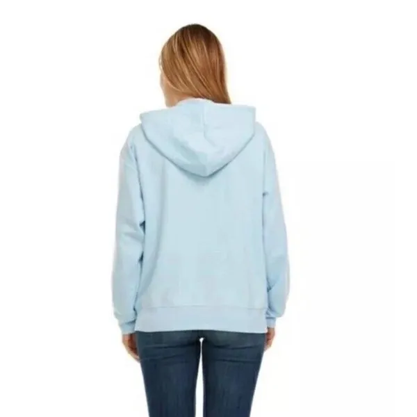 Disney Lilo & Stitch Hoodie Full Zip Sweatshirt Women's‎ XS Blue Freeze Casual - Image 3