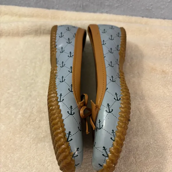 Womens Western Chief Skimmetmr Boat Shoes SZ 7 Anochors Away Flats - Image 13