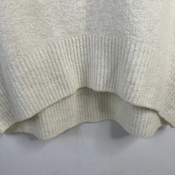 Anthropologie Size M Naomi Sweater Merino Wool Blend Boat Neck Oversized Slouchy - Image 7
