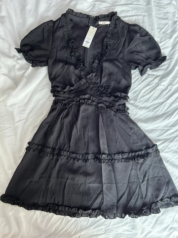 Francesca's Black Dress - Image 4