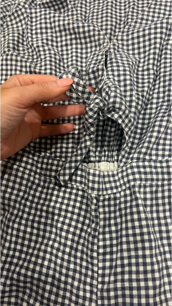 Abercrombie gingham romper - Image 3