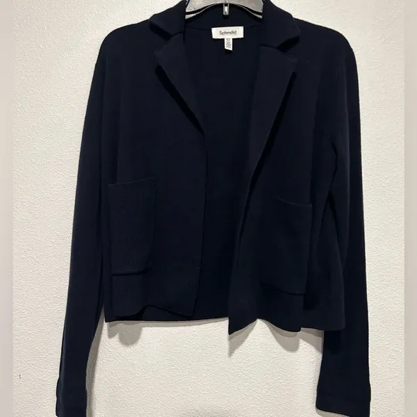 SPLENDID Estelle Coatigan Jacket Navy - Image 2