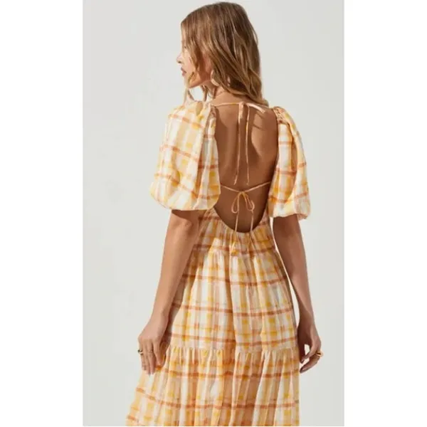 Astr The Label Ilana Midi Dress‎ Size Medium New with Tags - Image 4