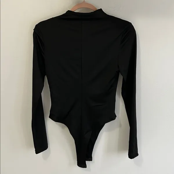 Peppermayo Special Affair Long Sleeve Black Bodysuit - Image 5