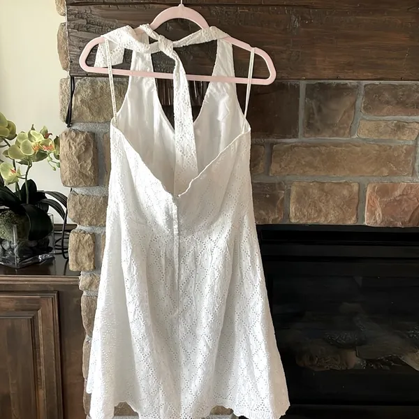 Lilly Pulitzer Joan Eyelet Halter Dress - Image 4