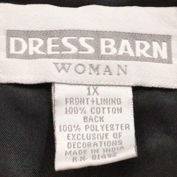 Dress Barn Snowman Tapestry Vest Womens Size 1X Holiday Christmas Embroidered - Image 3
