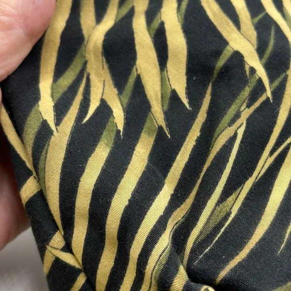 Vintage Y2K leaf Zebra print Fossil shoulder bag. - Image 4