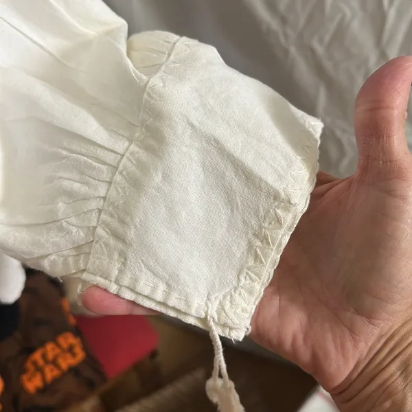 Embroidered White Women's Top - Image 7