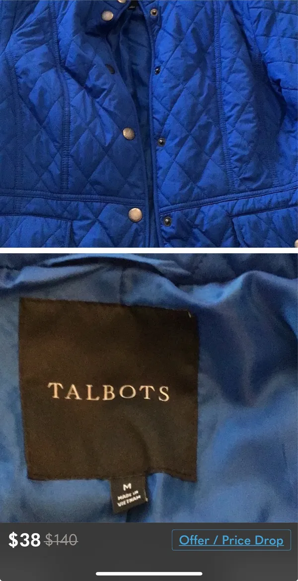Talbots Puffer Jacket Lightweight - Image 3