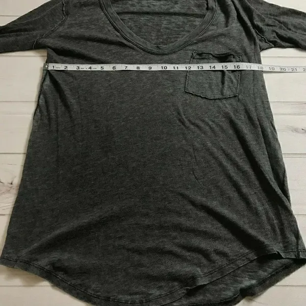We The Free Womens Gray Pullover Top Size Medium Gray - Image 7
