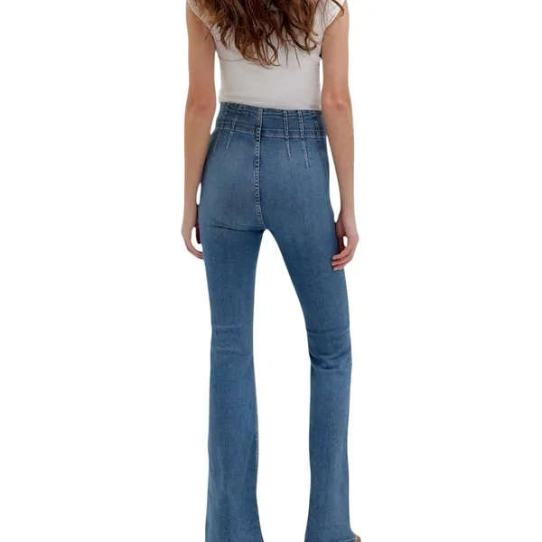 Free People We The Free Jayde High Rise Flare Jeans Size 27 - Image 3