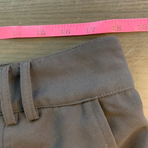 ZARA‎ Women Cargo Pants Black XL Wide Leg Utility Pocket High Waisted - Image 7