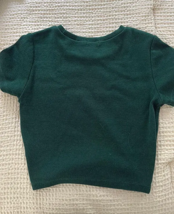 Garage Green Baby Tee - Image 2
