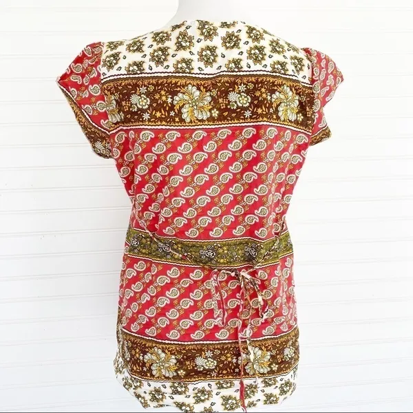 Bohemian Peasant blouse Size Large - Image 4