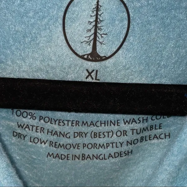 Spruce‎ Blue Fleece Pullover XL Tree Logo Outdoor Lightweight Sweatshirt Hiking - Image 5