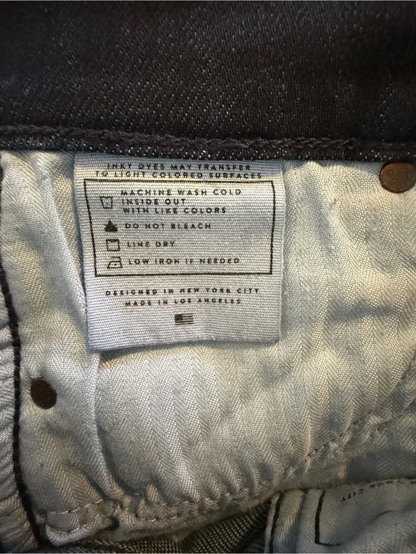 AYR The Riser Jeans 25x30 Medium Wash High Rise Skinny Denim - Image 8