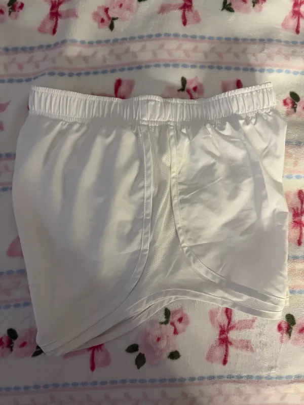 White Nike Shorts Dri-Fit - Image 3