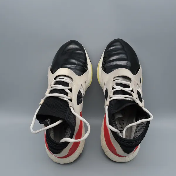 Adidas Stella McCartney Ultraboost 21 Size 8 Black White Red Running Shoes - Image 8