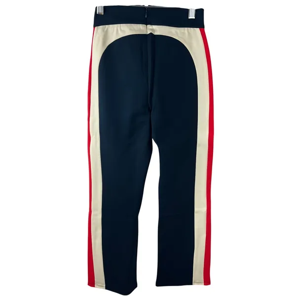 Marine Layer Archive Jordan Ponte Pants in Navy Red White 60s 70s Apres Ski - Image 7