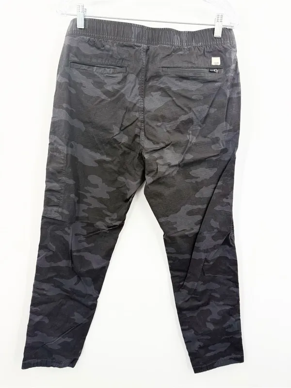 Vuori Ripstop‎ Pants Black & Gray Camo Women's Size Large - Image 3