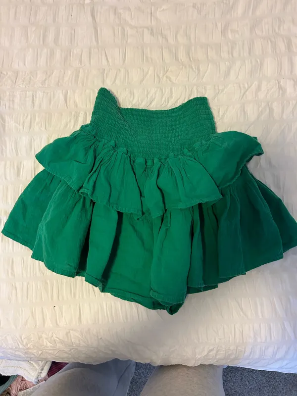 green altard state ruffle skirt - Image 2