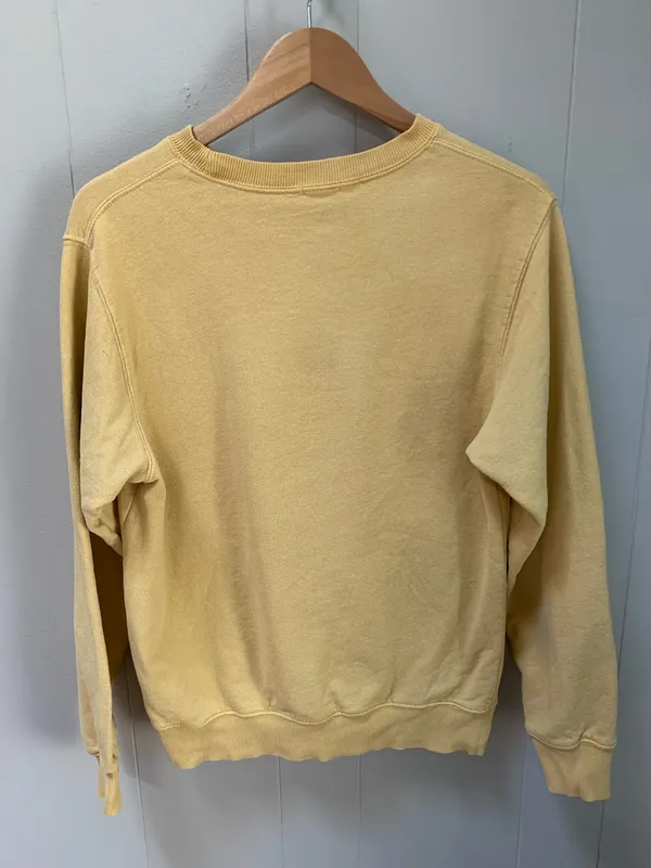 John Galt Light Yellow Pullover Sweatshirt - Image 2