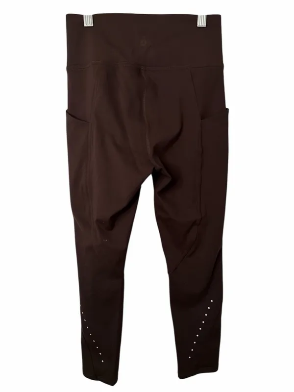 Danskin High Waist Chocolate Brown Leggings - Image 2