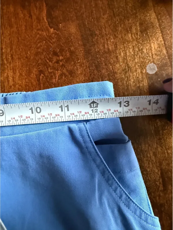 FIGS Technical Collection Light Blue Scrub Pants XXS - Image 13