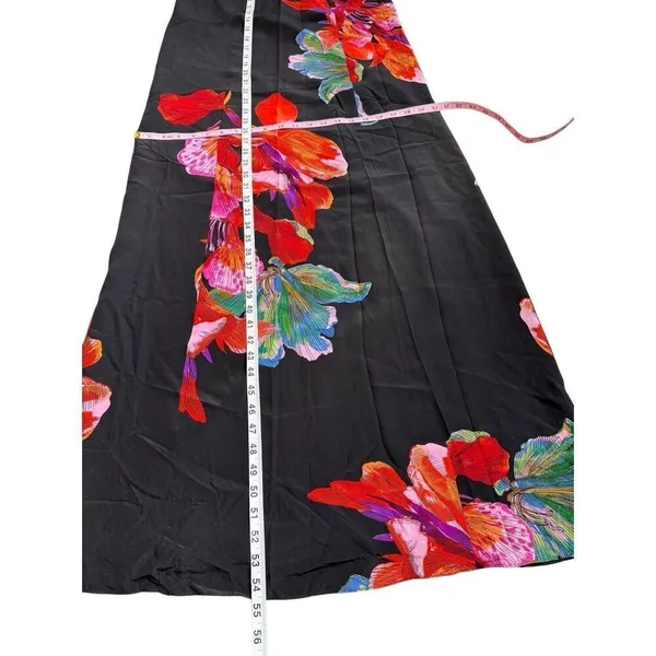 Anthropologie Maeve silk floral maxi dress size Small - Image 5