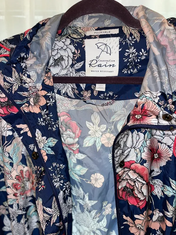 Rain jacket Blue Size L - Image 3