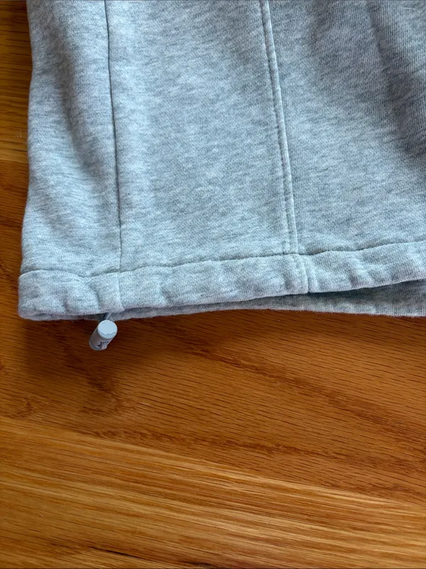 GAP Light Gray Women's Cargo Jogger Sweatpants - Image 5
