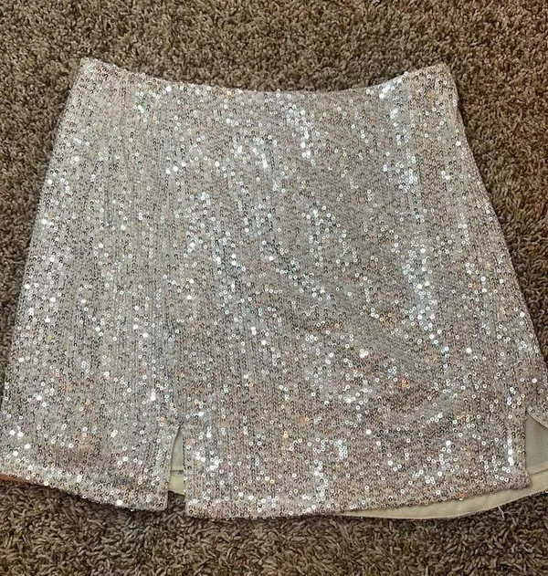 Audrey 3+1 Sequin Skirt - Image 5