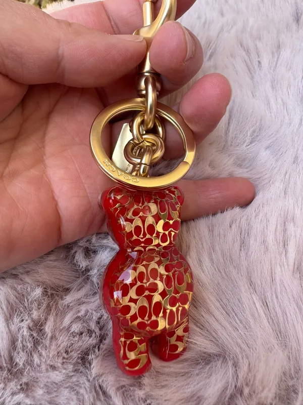 Coach BEAR BAG CHARM - Image 5