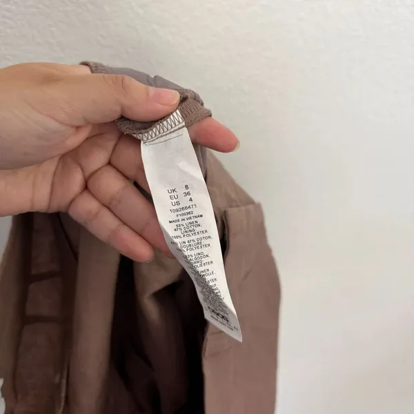 NWT Asos Linen Cotton Pants 4 - Image 4