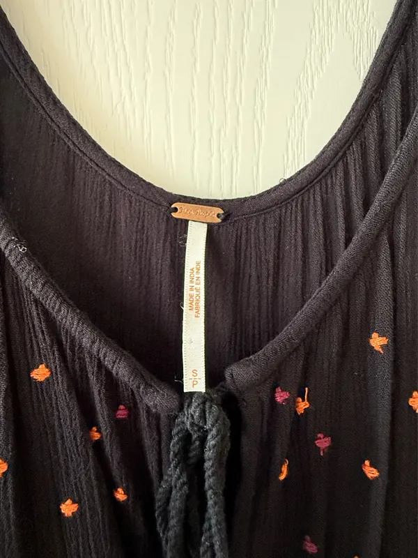 Free People Embroidered Top - Image 3