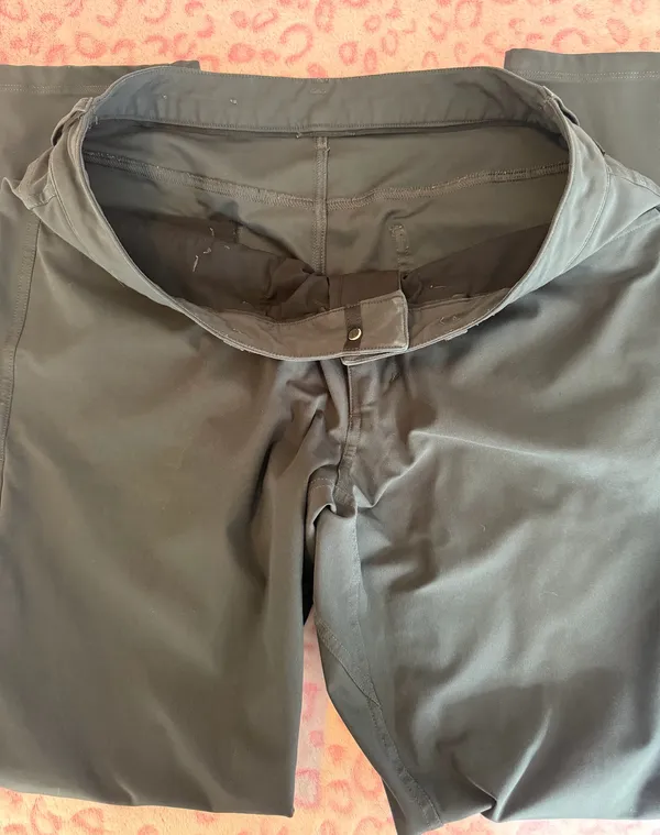 Lululemon Men's ABC Classic-Fit 5 Pocket Pant Warpstreme Obsidian Size: 33 - Image 6
