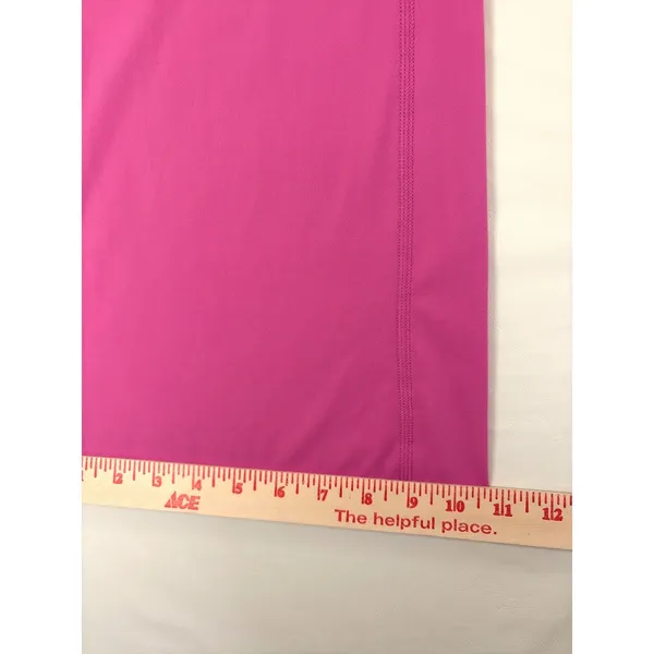 Joy Lab Pink V-Neck Cap Sleeve Flare Leg Activewear Jumpsuit Large - Image 12