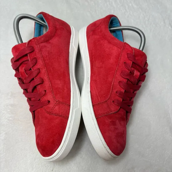 UGG Karine Tango Red (TNGO) Suede Wool Women Sneaker 1015044‎ Size 9 - Image 7