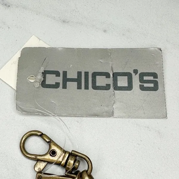 Chico's Free Spirit Gold Tone Chain Belt Medium/Large (M/L) ✨ - Image 14