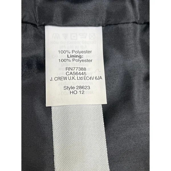 J. Crew sequin classic mini pleated front pockets skirt, size 4, 28623,MSRP $138 - Image 11