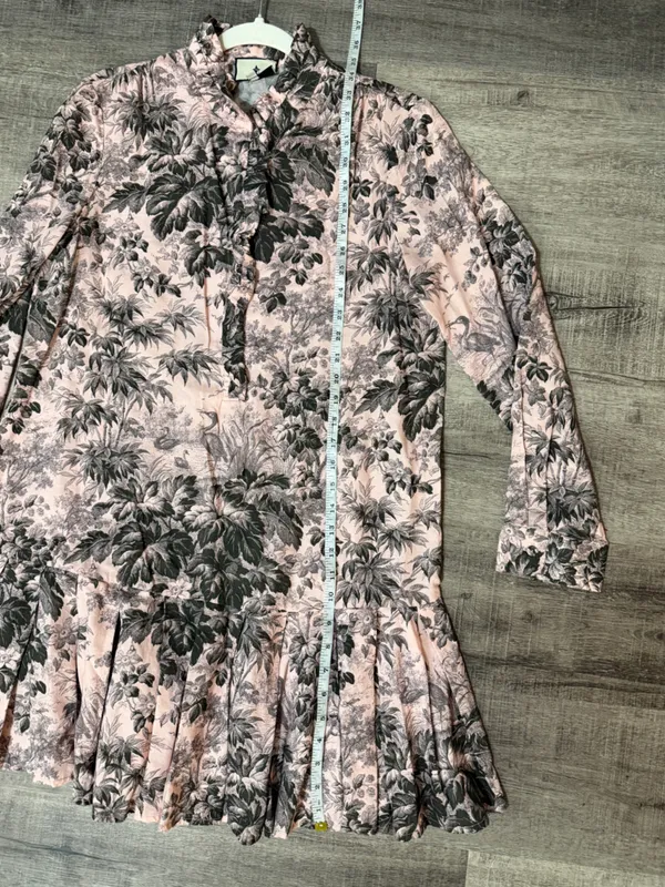 TUCKERNUCK Tate Dress in Lilac Pink Toile - Image 9