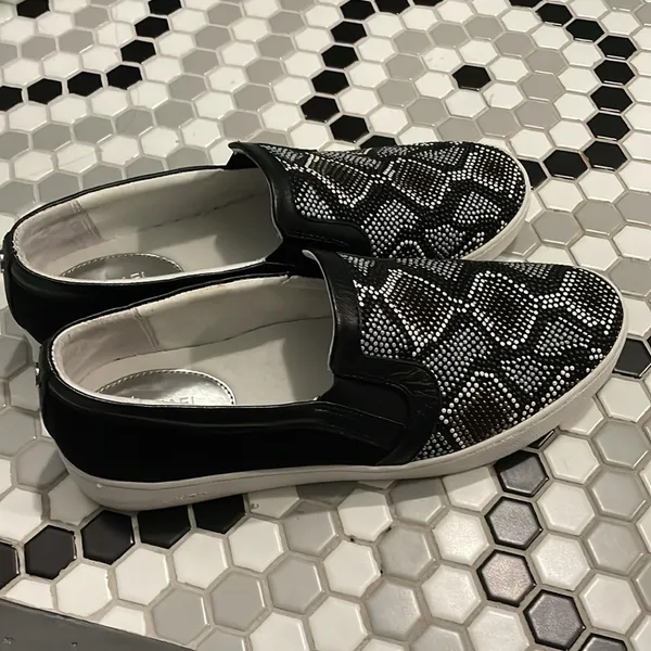 Michael Michael Kors Women's Leo Slip On Sneaker Beaded 8.5 - Image 2