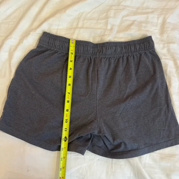 Champion Women’s Gray Drawstring Lounge Shorts Medium - Image 4