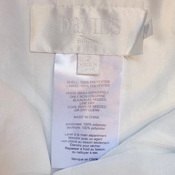 Davids Bridal NWOT Floral One Shoulder Printed Chiffon‎ Maxi Dress F18055P 2 - Image 6