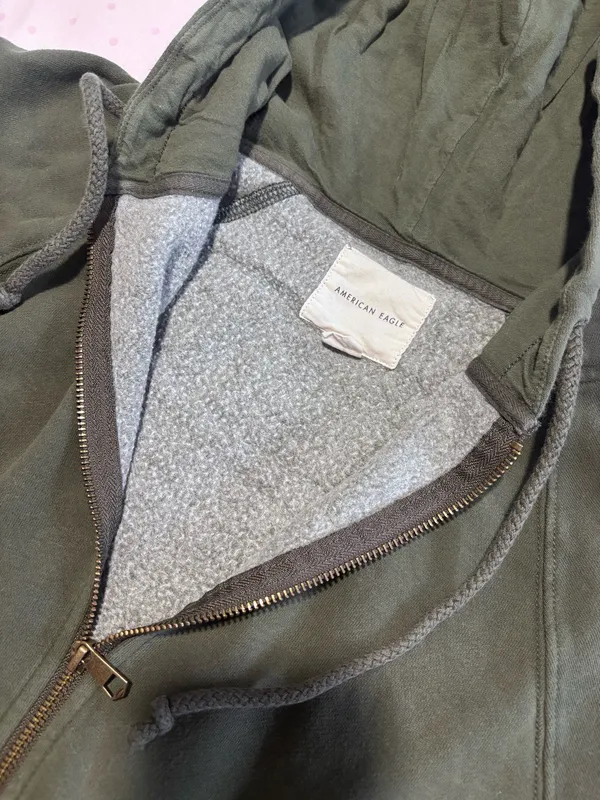 American Eagle Zip-Up Hoodie - Image 3